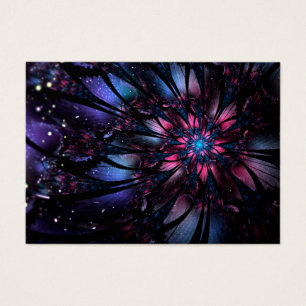 design de flor fractal abstrato.