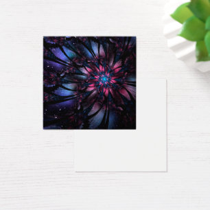 design de flor fractal abstrato.