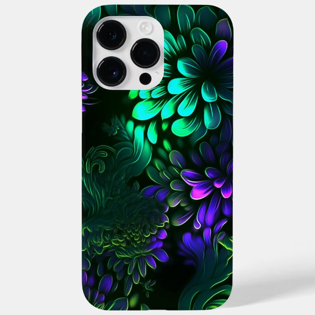 DESIGN DE FLOR LUMINOSO COLORIDO (Verso)