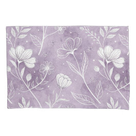 Design de fronha floral sonhador
