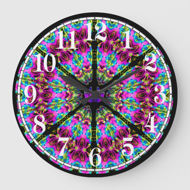 Design de Gráfico Dinâmico para Relógio de Parede  (Frente)