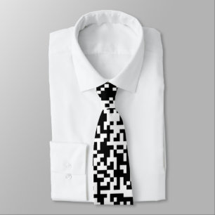 Design de Gravata com Código QR Personalizado Crie