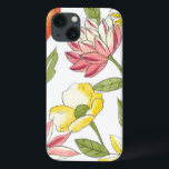 Design de Jardim Floral com Fundo Branco<br><div class="desc">Este design de jardim floral apresenta cores brilhantes contra um fundo branco pálido,  fazer as flores se destacam ainda mais. Uma pintura incrível que pode trazer cor e beleza para qualquer sala. Compre para si mesmo,  ou dê a um ente querido como presente!</div>