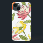 Design de Jardim Floral com Fundo Branco<br><div class="desc">Este design de jardim floral apresenta cores brilhantes contra um fundo branco pálido,  fazer as flores se destacam ainda mais. Uma pintura incrível que pode trazer cor e beleza para qualquer sala. Compre para si mesmo,  ou dê a um ente querido como presente!</div>