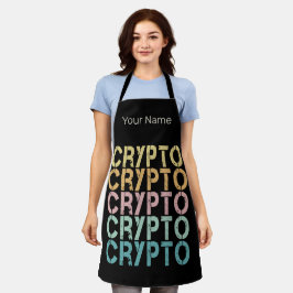 Design De Letra Retro De Criptomoeda