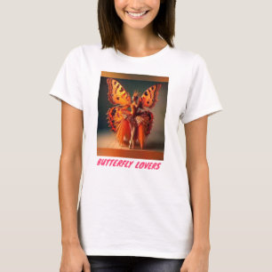 Design de logotipo borboleta para t-shirts