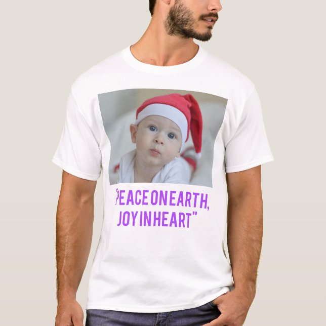Design de logotipo para t-shirts de natal (Frente)