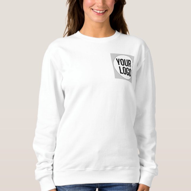 Design de logotipo personalizado na camisa de suor (Frente)