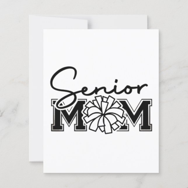 Design de Mãe de Sennior Cheer 🎓📣 (Frente)
