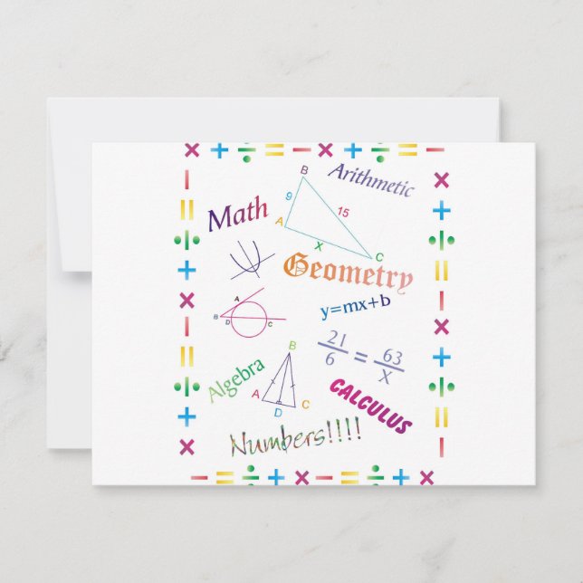 Design de matemática (Frente)