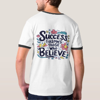 design de moda caminhando e camiseta de bondade