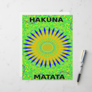 Design de Motif Africano em Impressão de Arte Verd