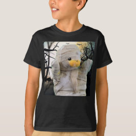 design de Múmia Divertida para Camiseta de Hallowe