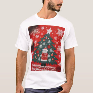 Design de natal de T-Shirt