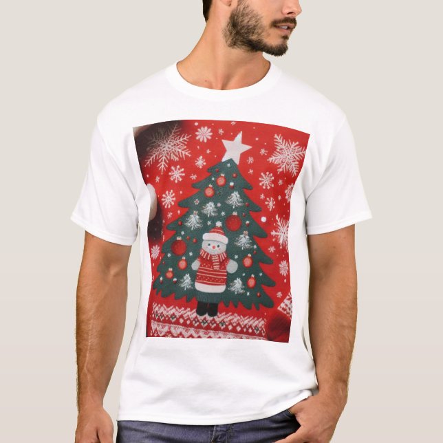 Design de natal de T-Shirt (Frente)