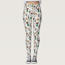 Design de Natal, Feriado, leggings