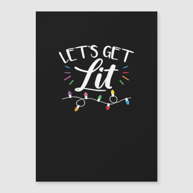 Design de Natal - Vamos Ficar Iluminados (Frente)