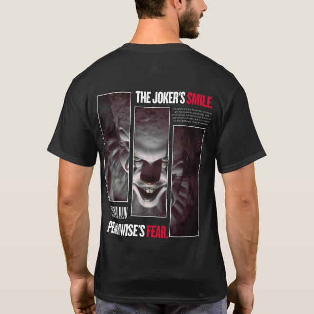 design de nova camiseta do IT Joker (Verso)