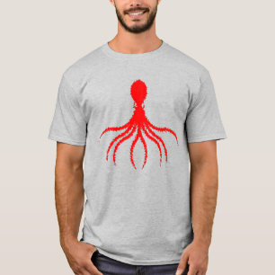 Design de Octopus Distinto - Camisa T básica de us