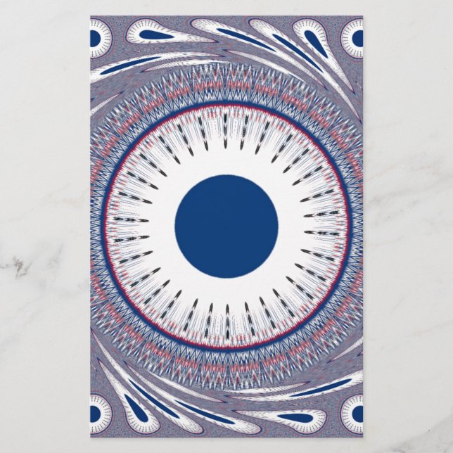 Design de Olhos Energéticos Chic: Um Padrão Mesmer (Frente)