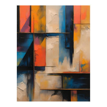 Design de onda retrorreflectora 01 Poster