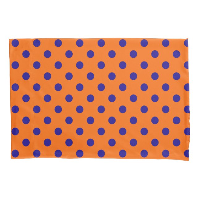 Design de Padrão do Blue On Orange Bolinhas (Frente)
