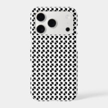 Design de padrão moderno em preto e branco