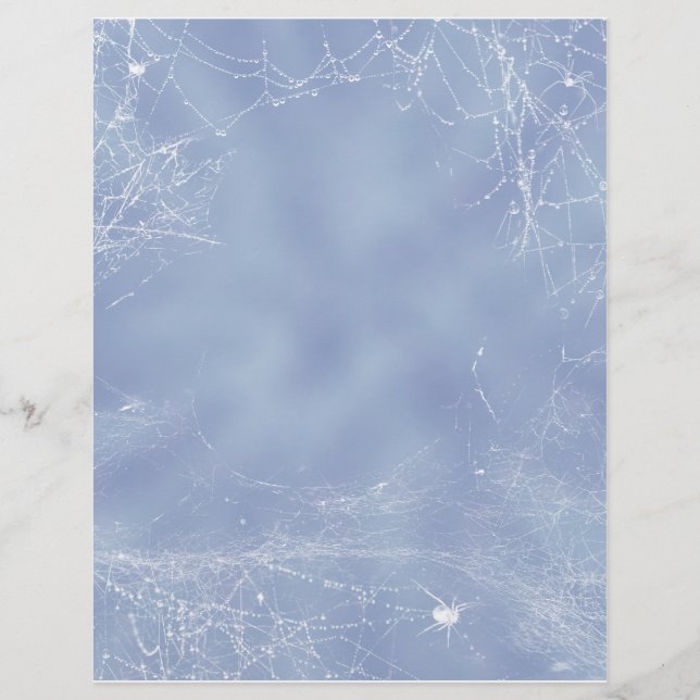 Design de papel de rascunho da Web Spider (Frente)