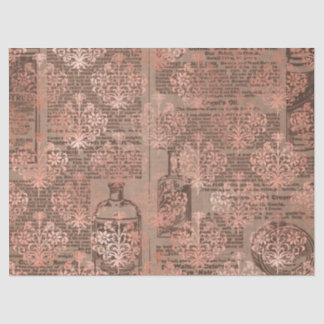 Design de papel Dourado Ephemera Rosa 6