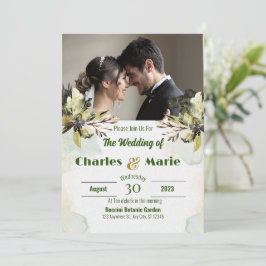 Design de Personalização do Convite de Casamento