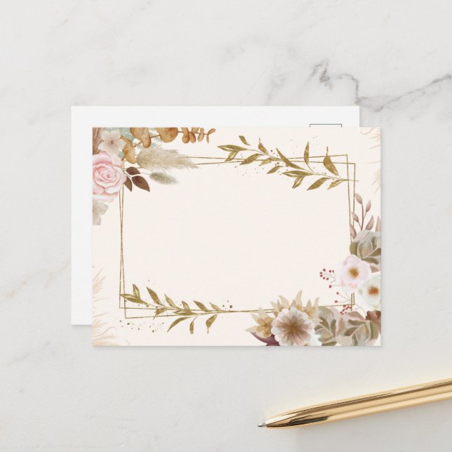 Design de placa de Posto de convite (Frente/Verso In Situ)