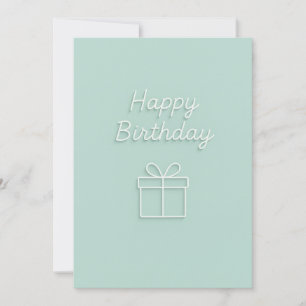 Design de Presente Feliz e Minimalista