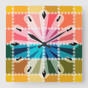 Design de relógio de parede moderno.