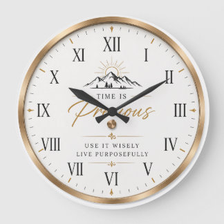 Design de Relógio de Parede Personalizado Moderno