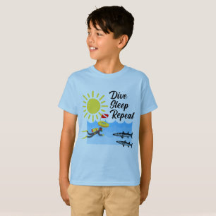 Design de Repetição do Sono - Camisa T Básica para