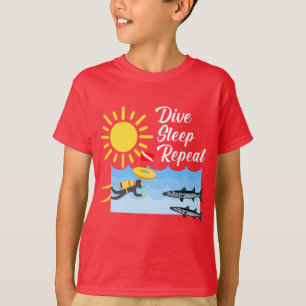 Design de Repetição do Sono - Camisa T Básica para