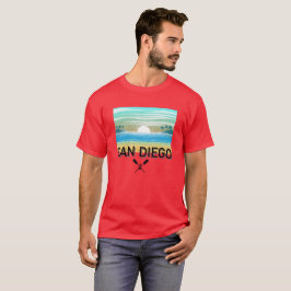 Design de San Diego - Camiseta Escura Básica