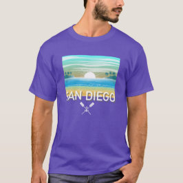Design de San Diego - Camiseta Escura Básica