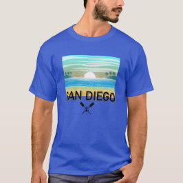 Design de San Diego - Camiseta Escura Básica