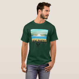 Design de San Diego - Camiseta Escura Básica