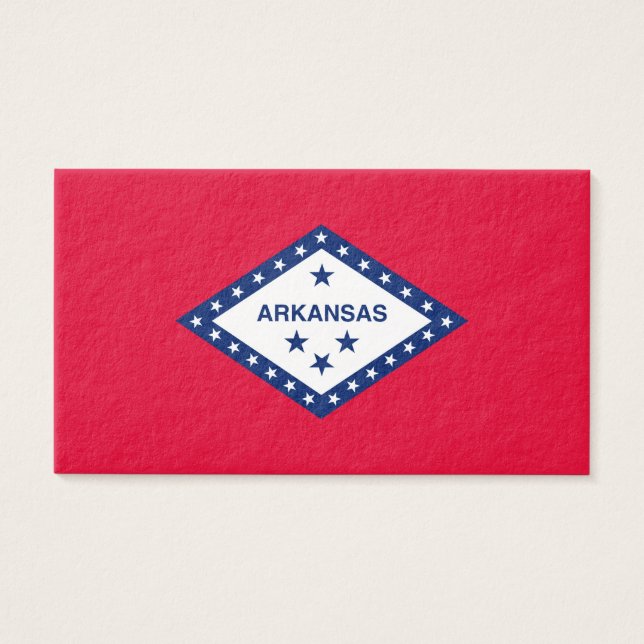 Design de Sinalizador do Estado do Arkansas (Frente)