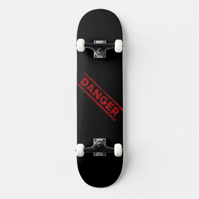 Design de skate de perigo (Frente)