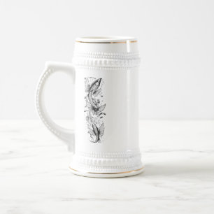 Design de Stein de 660 ml - Lago Tranquilo de Koi