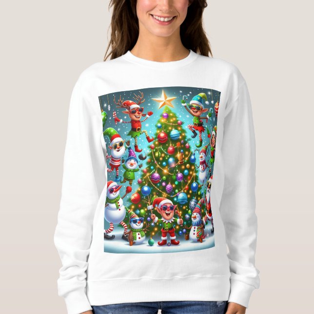 Design de suéter feio de Natal (Frente)