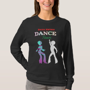 Design de T-Shirt da equipe de dança personalizada