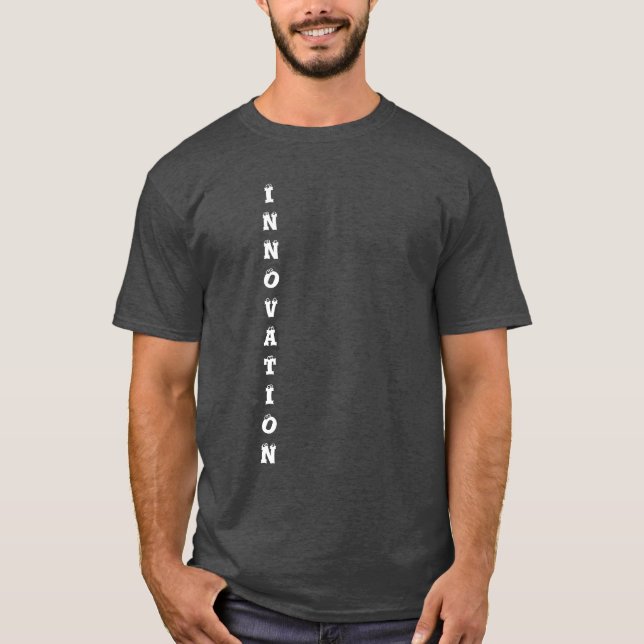 Design de T-shirt de inovação (Frente)