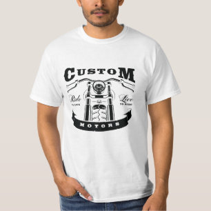 Design de T-Shirt de motocicleta