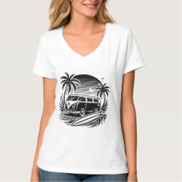 Design de T-Shirt do Surf de de Palma