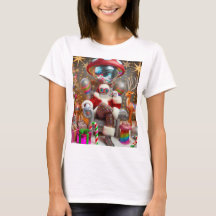 Design de T-shirt festiva brilhante
