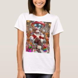 Design de T-shirt festiva brilhante
